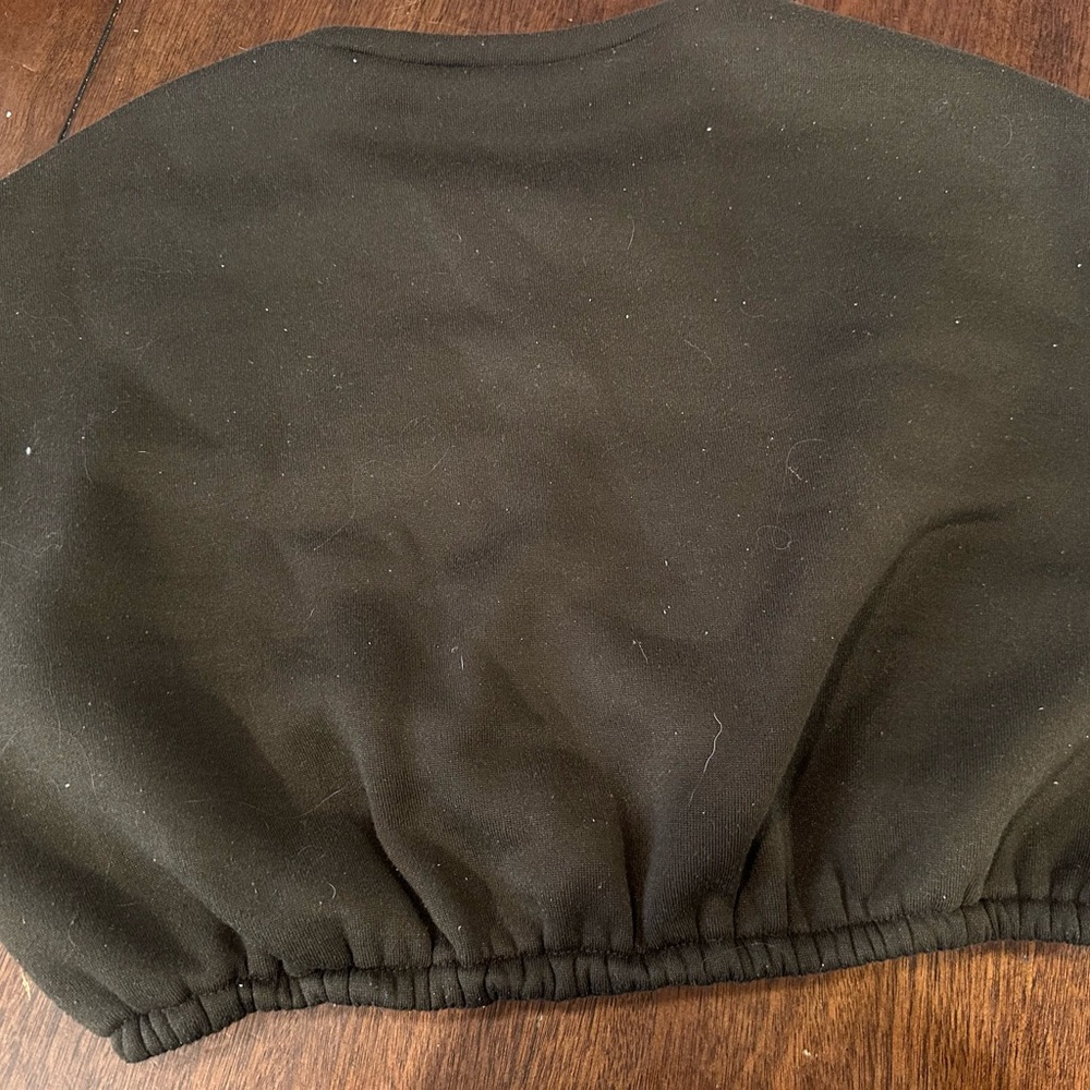 Colorblock Cropped Sweatshirt - Picture 2 of 3